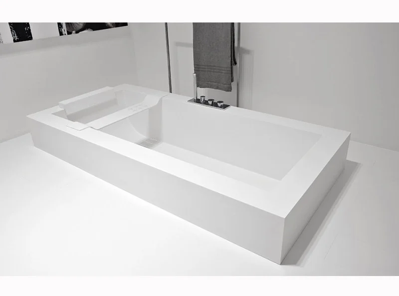 Antonio Lupi Biblio Built-In Tub BIBLIO80
