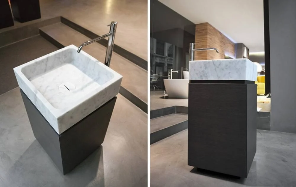 Antonio Lupi Blokko Freestanding Sink Cabinet BLOKKO11
