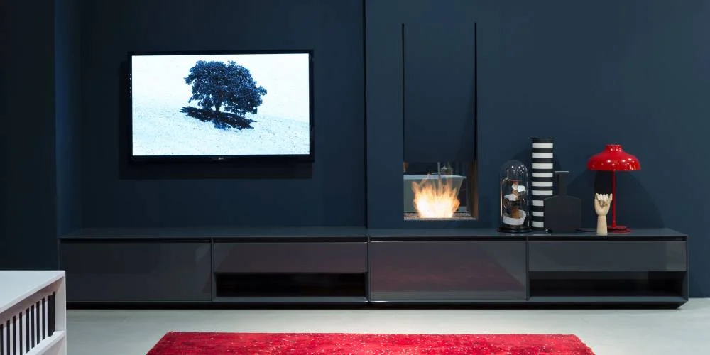 Antonio Lupi Canto Del Fuoco Single Faced Fireplace CANTOMC63