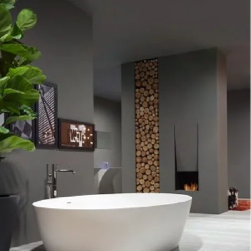 Antonio Lupi Canto Del Fuoco Single Faced Fireplace CANTOMC63