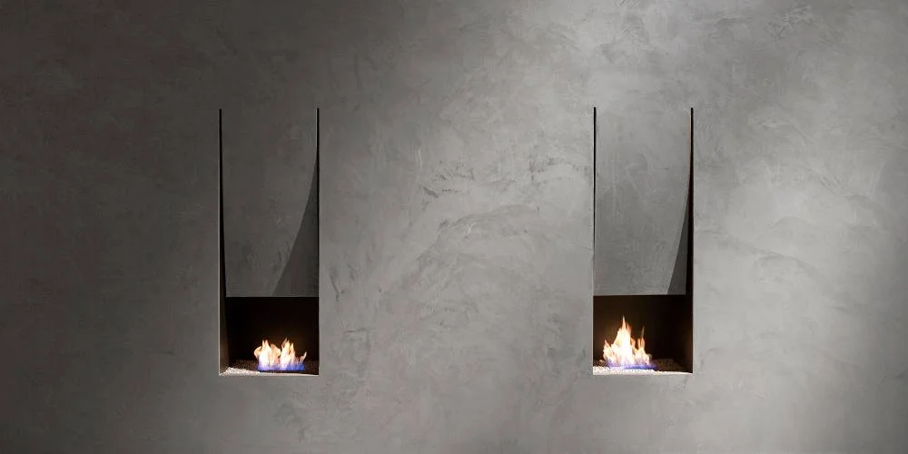 Antonio Lupi Canto Del Fuoco Single Faced Fireplace CANTOMC63