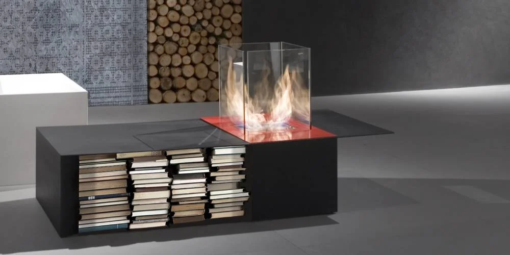 Antonio Lupi Drago Fireplace Table DRAGO+LAFLACA