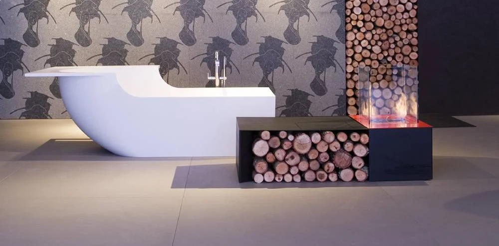 Antonio Lupi Drago Fireplace Table DRAGO+LAFLACA