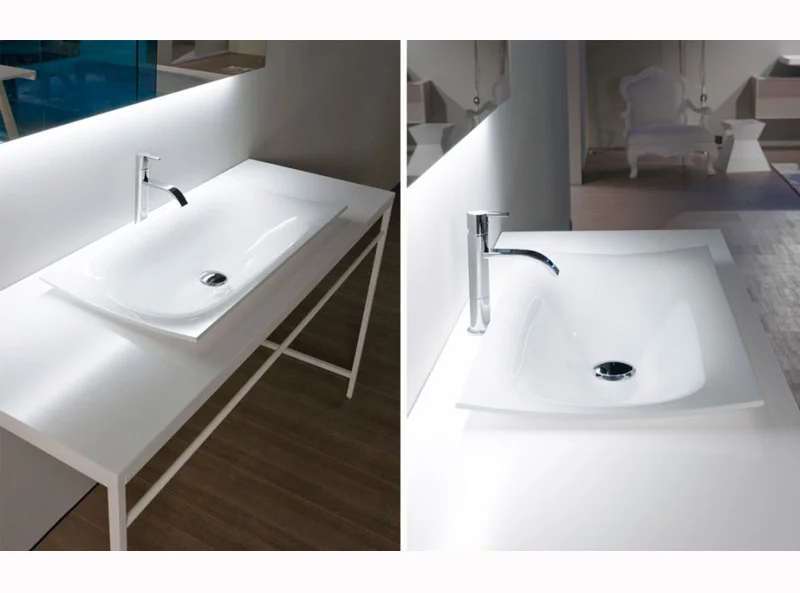 Antonio Lupi Foglio Rectangular Sink FOGLIOMOOD63