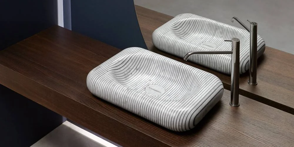 Antonio Lupi Gessati Countertop Stone Sink GESSATI160