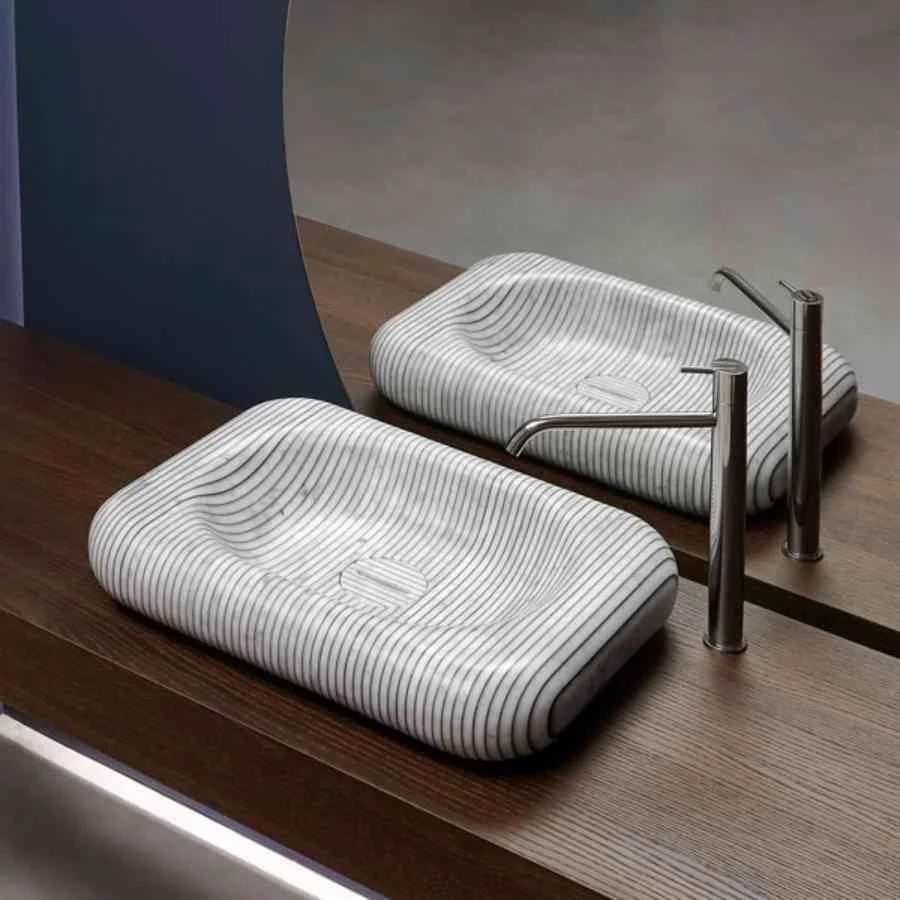 Antonio Lupi Gessati Countertop Stone Sink GESSATI160