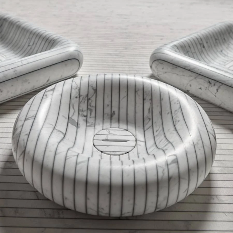 Antonio Lupi Gessati Countertop Stone Sink GESSATI45