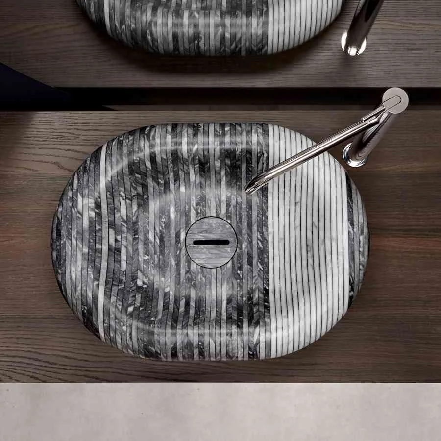 Antonio Lupi Gessati Countertop Stone Sink GESSATI60