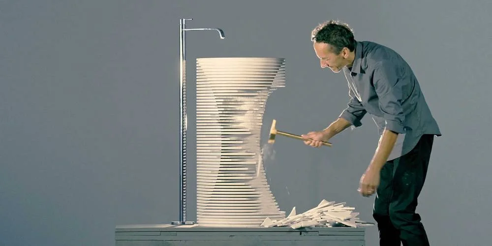 Antonio Lupi Introverso Freestanding Stone Sink INTROVERSO