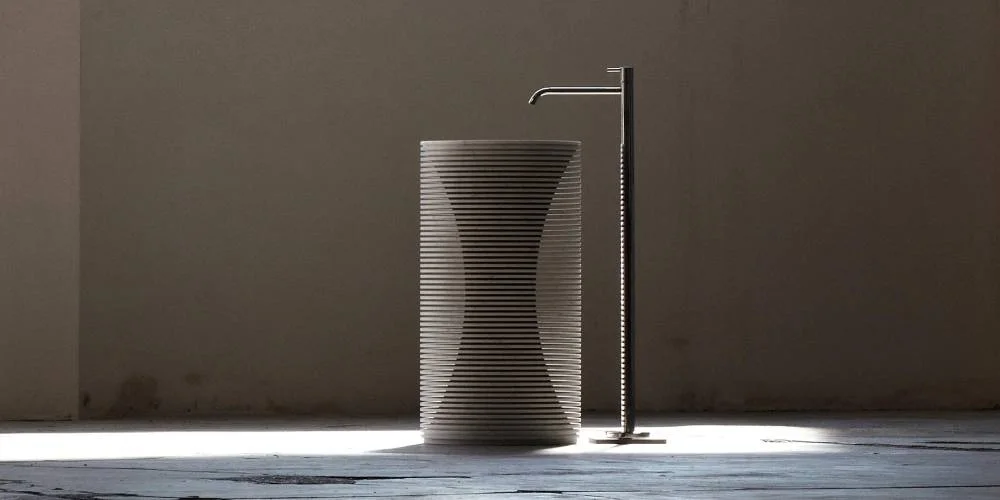Antonio Lupi Introverso Freestanding Stone Sink INTROVERSO