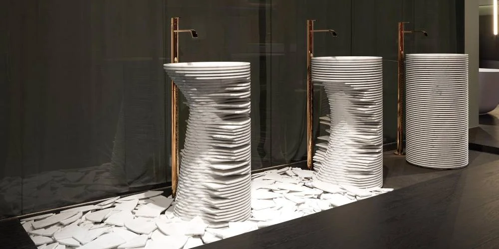 Antonio Lupi Introverso Freestanding Stone Sink INTROVERSO