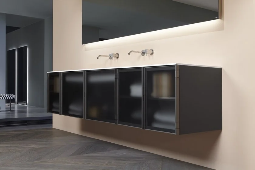 Antonio Lupi Beskope Double Door Wall Cabinet KE3172