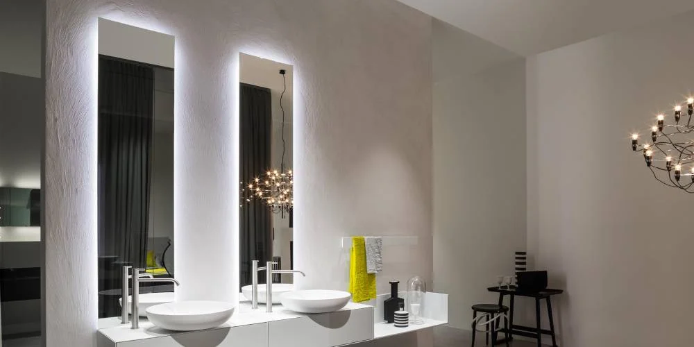 Antonio Lupi Neutroled Polished Edge Mirror NEUTRO1144W45
