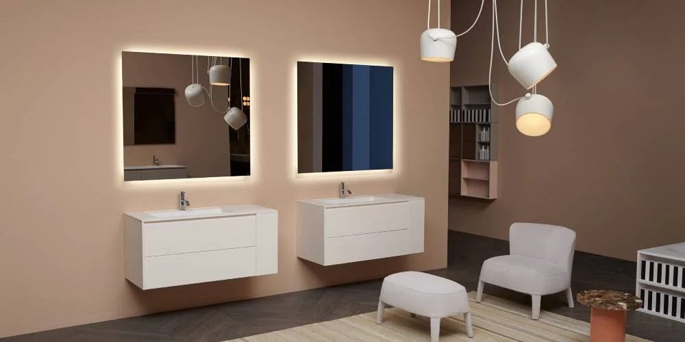 Antonio Lupi Neutroled Polished Edge Mirror NEUTROLED50W