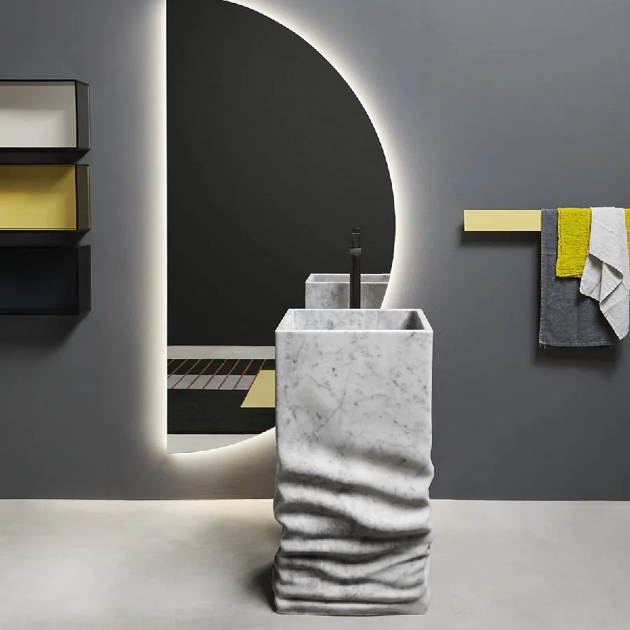 Antonio Lupi Ossimoro Freestanding Stone Sink OSSIMORO