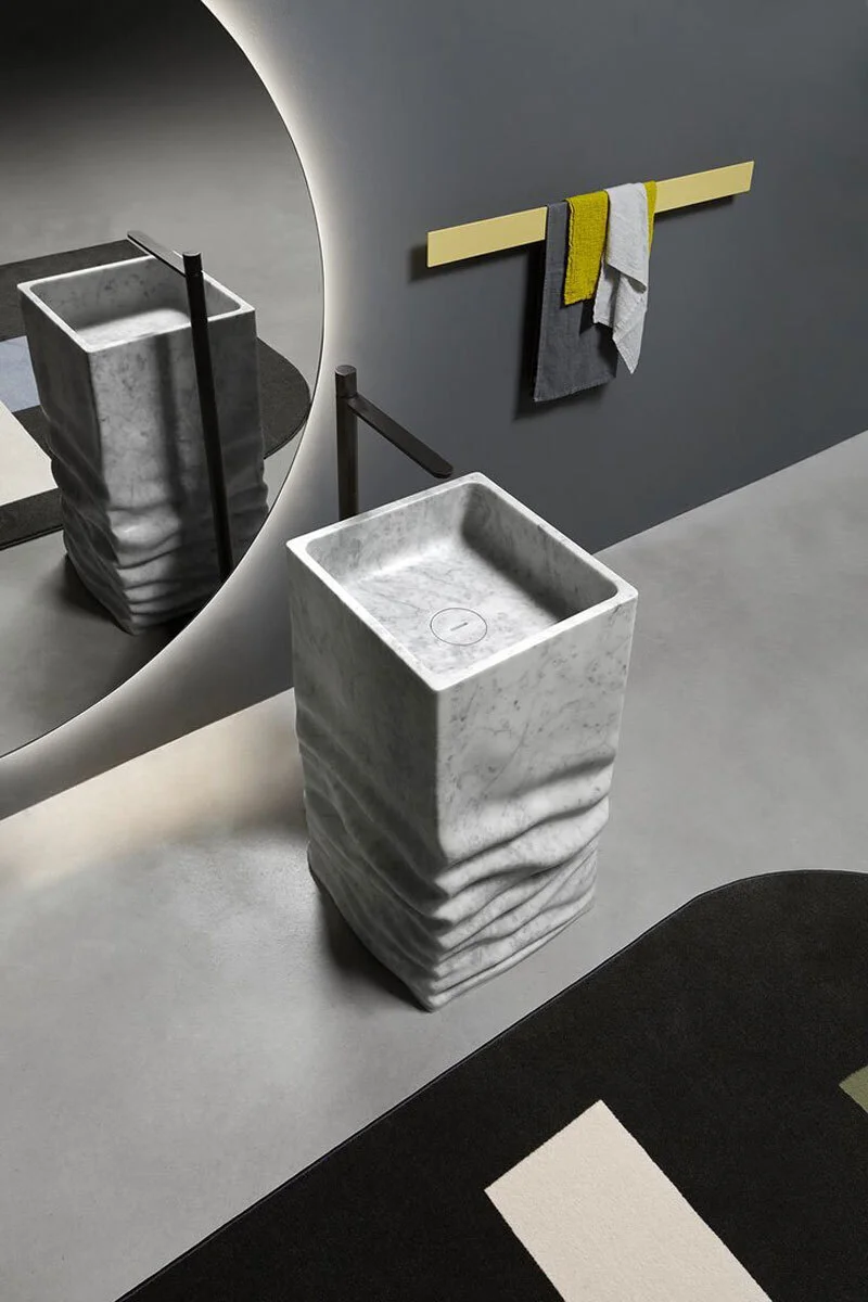 Antonio Lupi Ossimoro Freestanding Stone Sink OSSIMORO