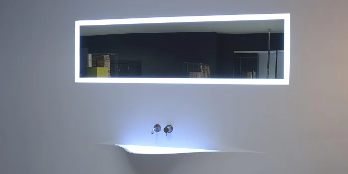 Antonio Lupi Periplo Built-In Mirror with LED Lights PERIPLO