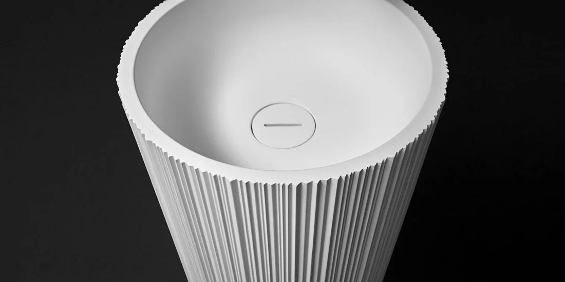 Antonio Lupi Plisse Freestanding Sink PLISSE