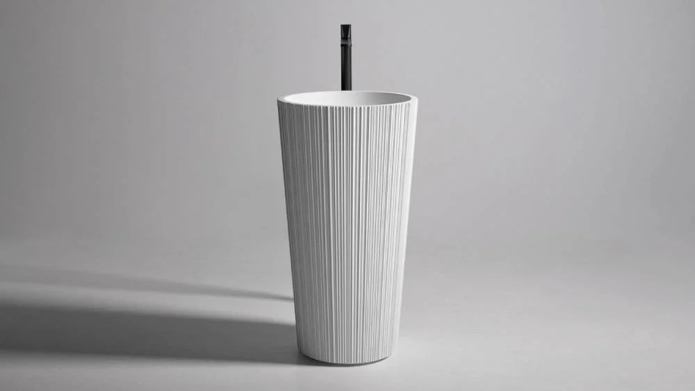 Antonio Lupi Plisse Freestanding Sink PLISSE