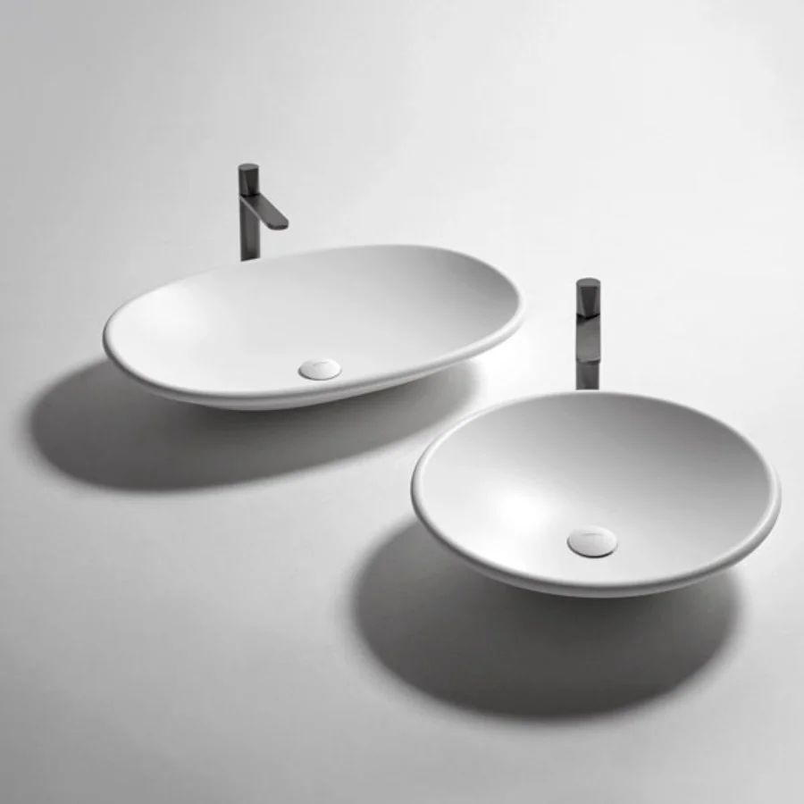 Antonio Lupi Rim Round Countertop Sink RIM54