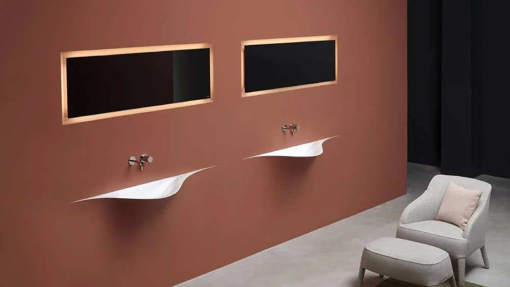 Antonio Lupi Silenzio Built-In Wall Sink SILENZIO
