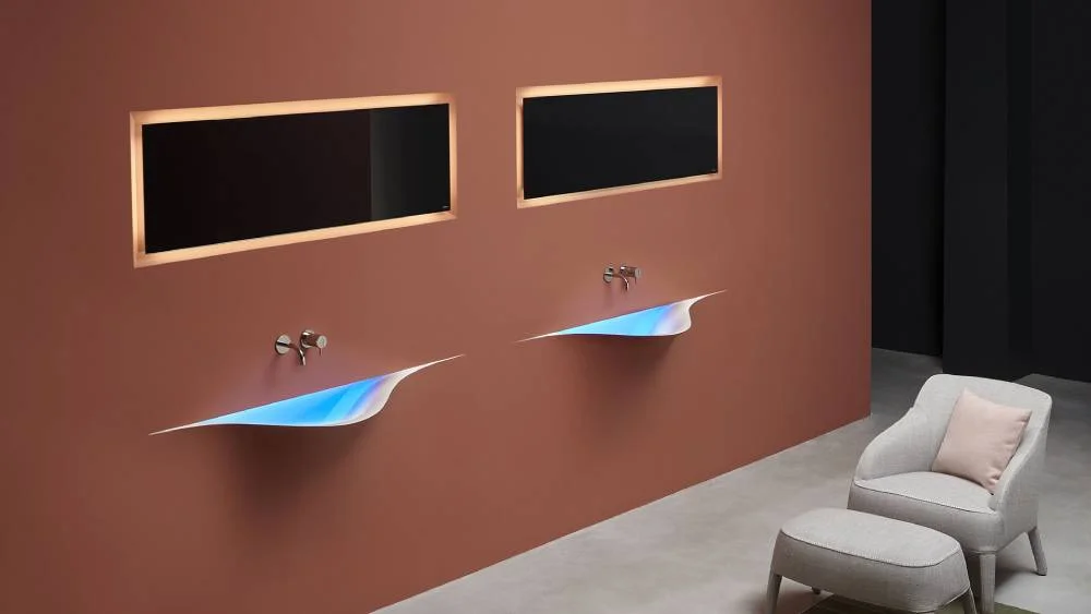 Antonio Lupi Silenzio Built-In Wall Sink SILENZIO