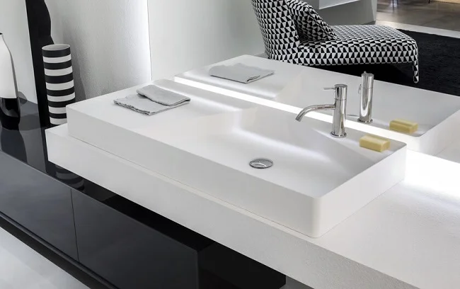 Antonio Lupi Simplo Countertop or Wall-Hung Sink SIMPLO108