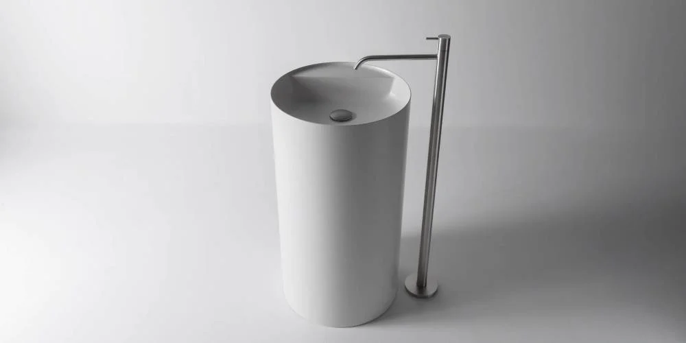 Antonio Lupi Simplo freestanding sink SIMPLO85