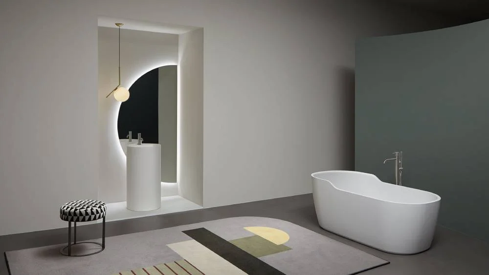 Antonio Lupi Simplo freestanding sink SIMPLO85