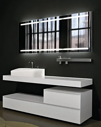 Antonio Lupi Spio Polished Edge Mirror SPIO675W