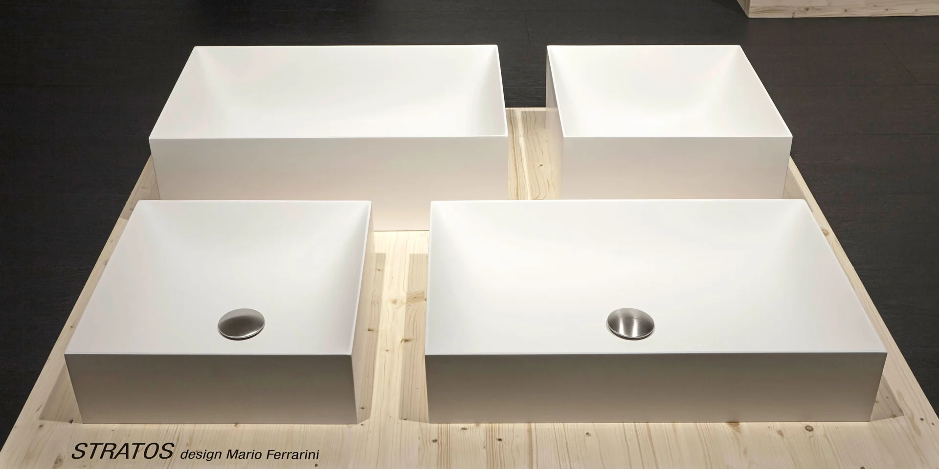 Antonio Lupi Stratos Countertop or Wall-Hung Sink STRATOS1