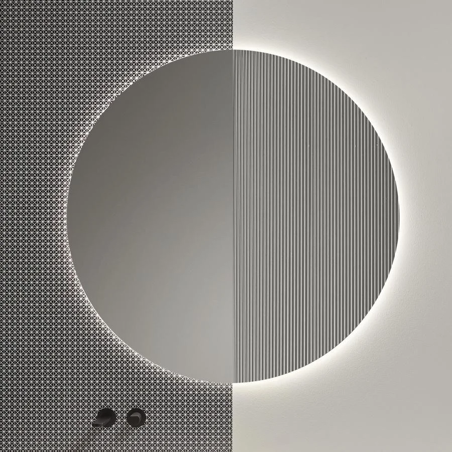 Antonio Lupi Superluna Polished Edge Mirror SUPERLUNA90W
