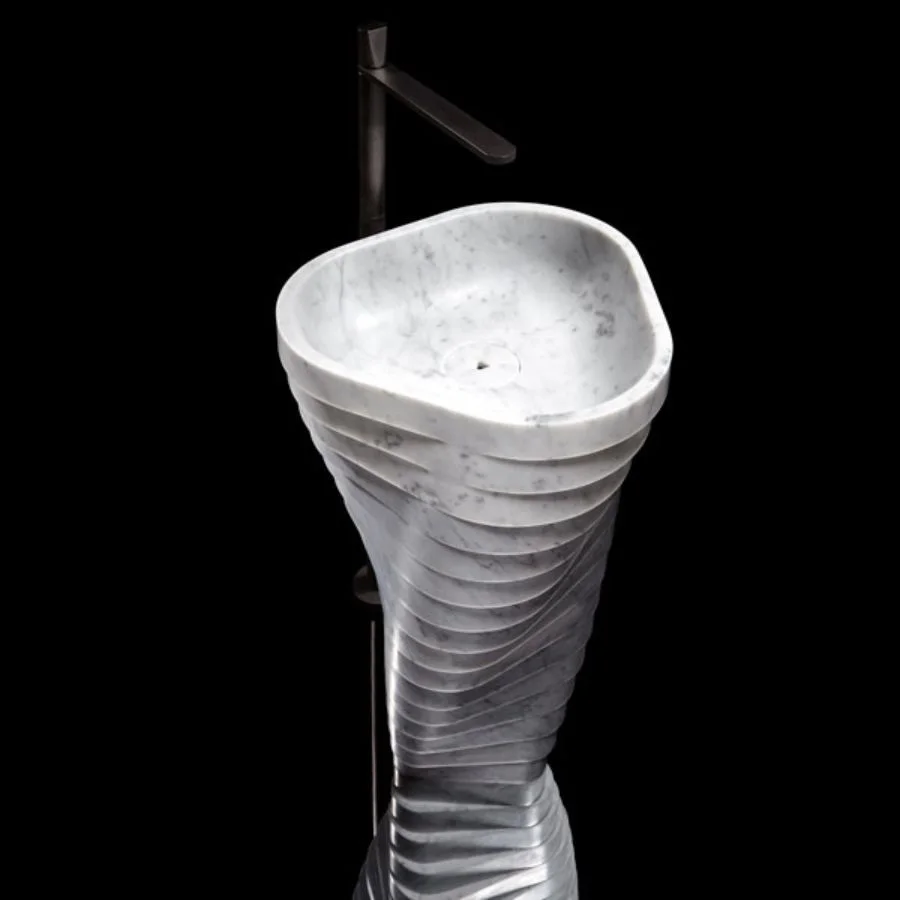 Antonio Lupi Vortice Freestanding Stone Sink VORTICE