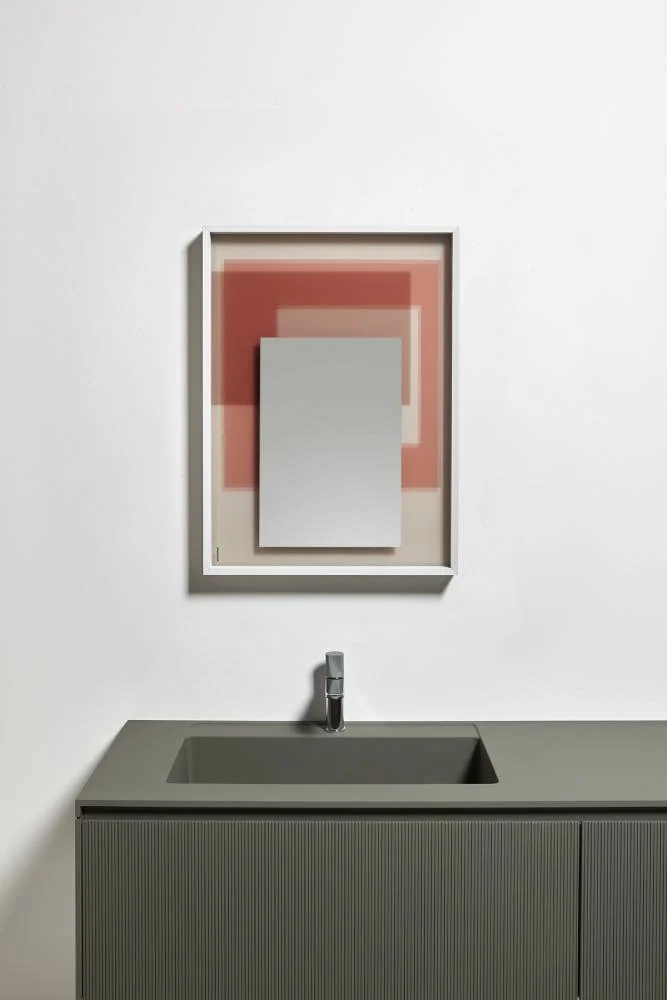 Antonio Lupi Collage White Mirror WHITE308