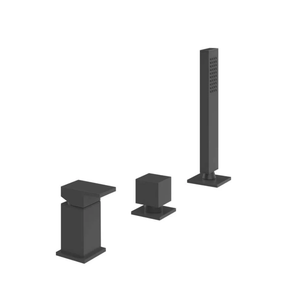 Gessi Rettangolo Three-hole tub tap 20043