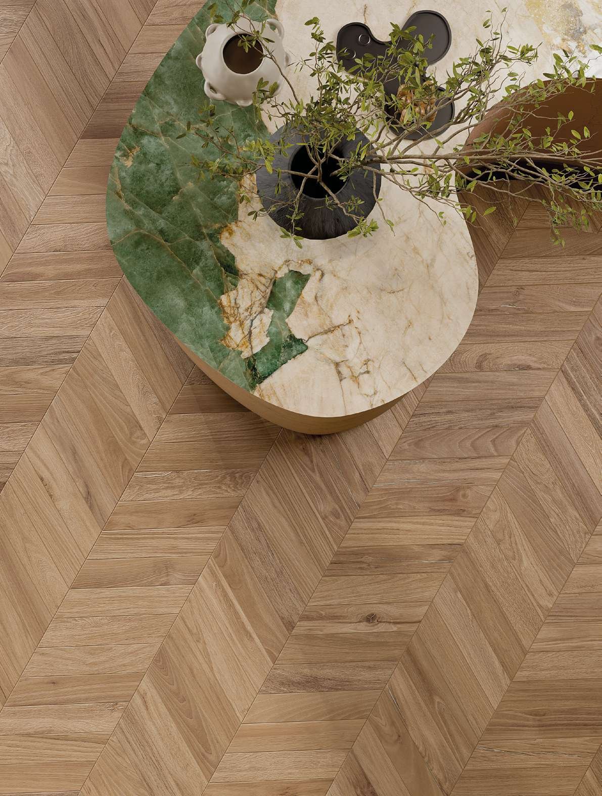 La Fabbrica Honey Wood Chevron Xl Mix (Rovere Noce Bricola)