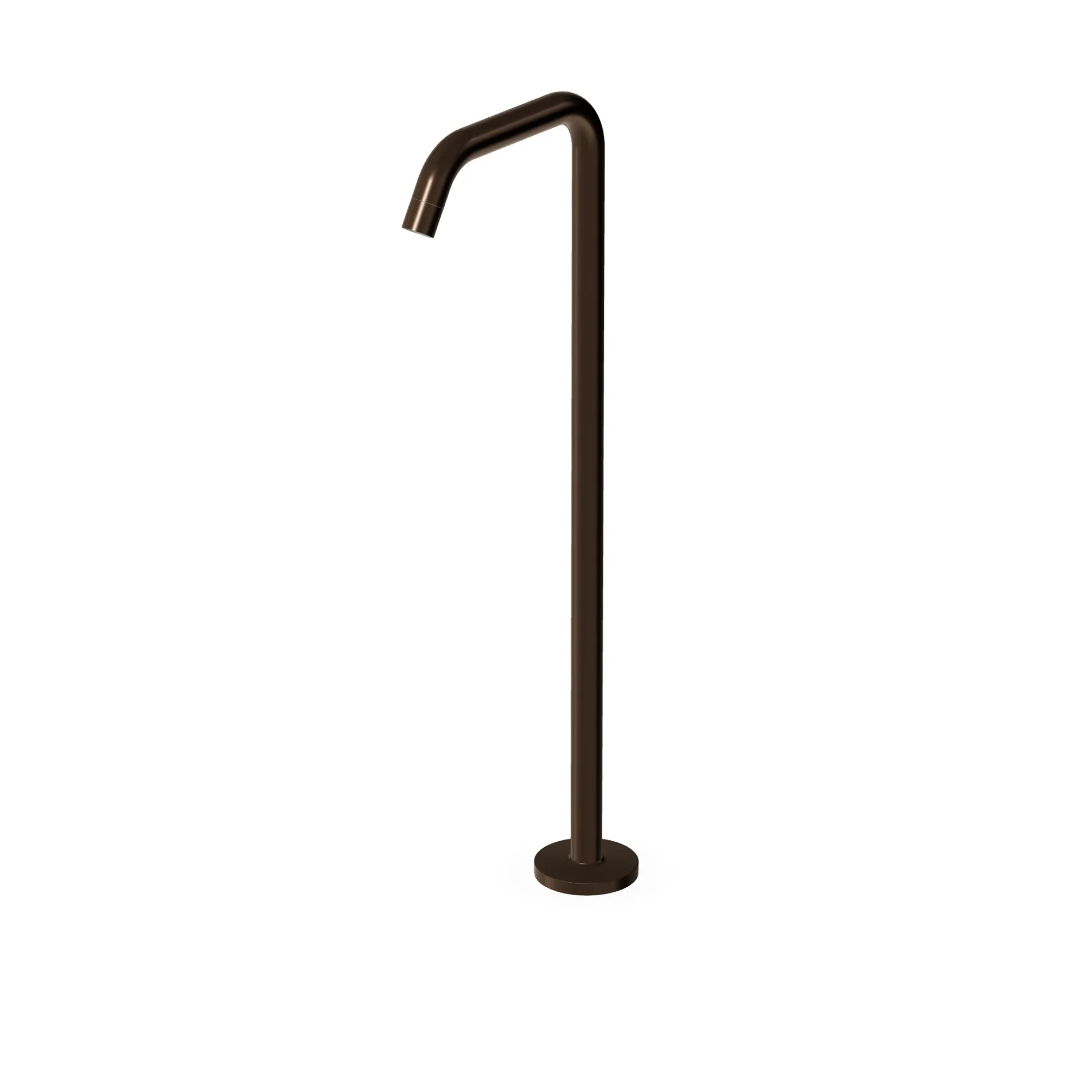 Zucchetti Isystick Freestanding Spout + Recessed Part Z92032+R99672