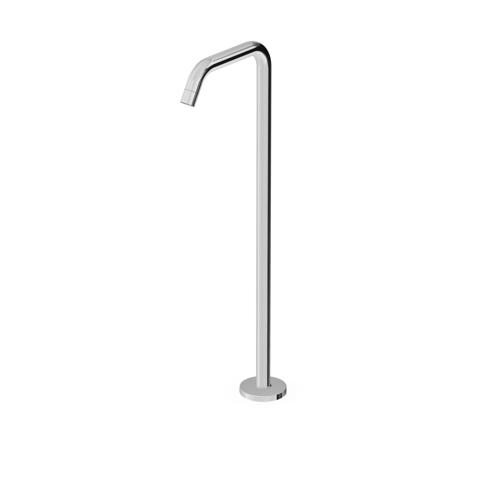 Zucchetti Isystick Freestanding Spout + Recessed Part Z92032+R99672