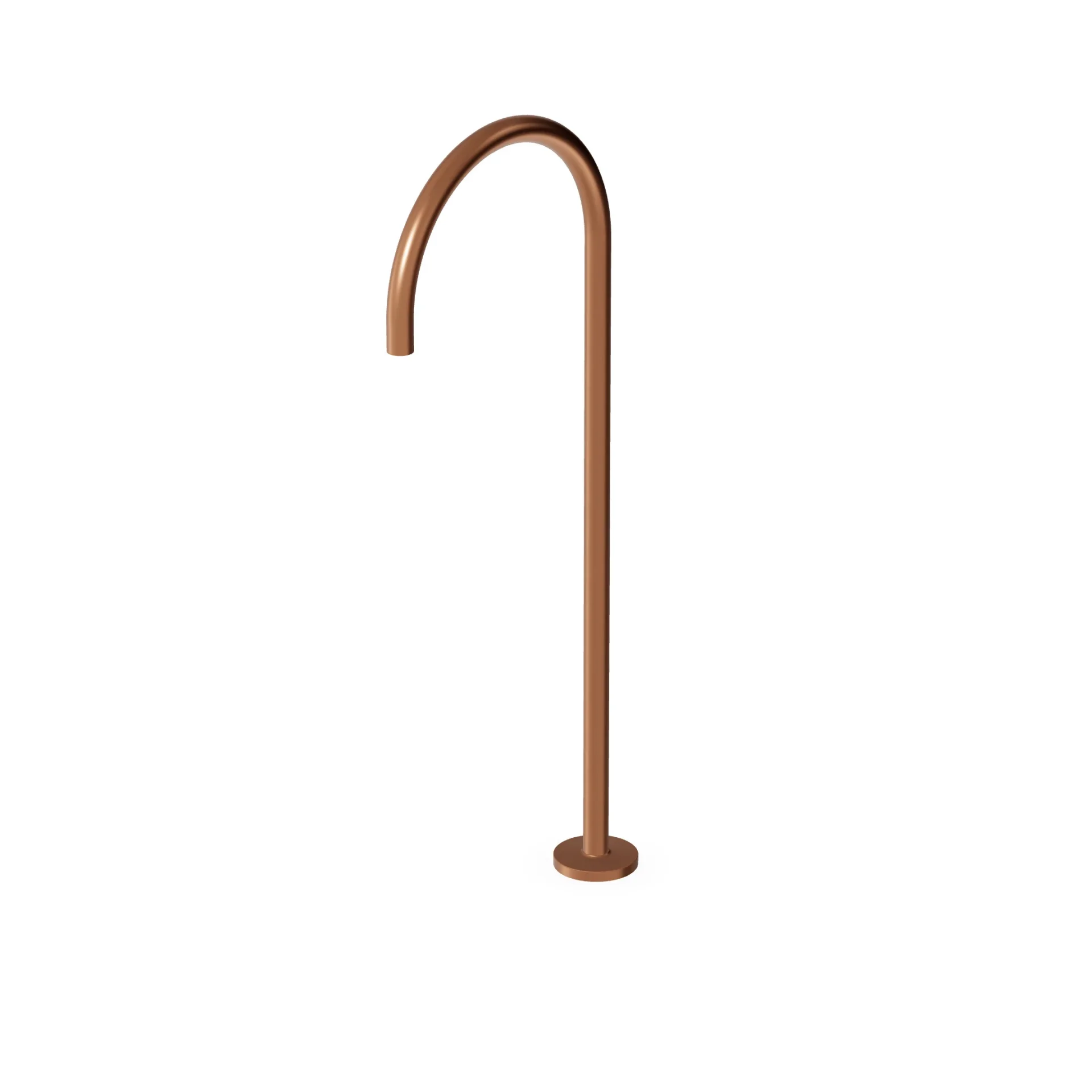 Zucchetti Pan Freestanding Tub Spout + Recessed Part Z92059+R99672