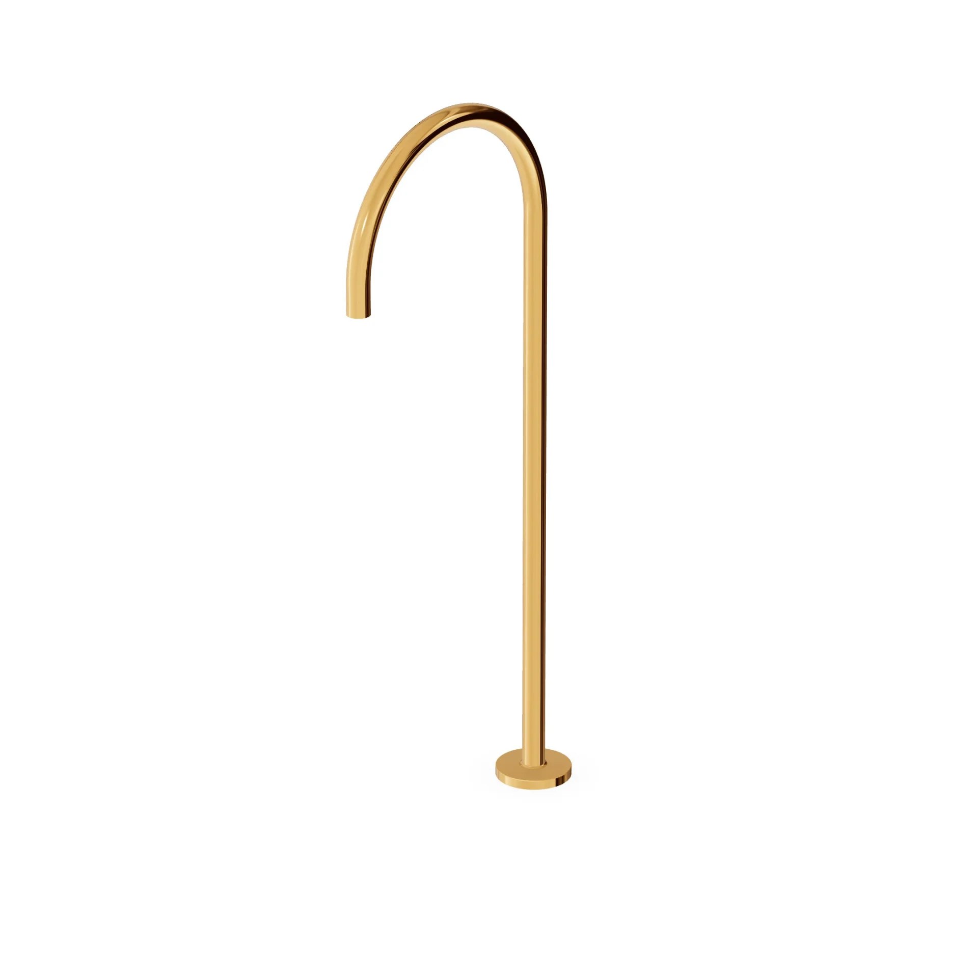 Zucchetti Pan Freestanding Tub Spout + Recessed Part Z92059+R99672