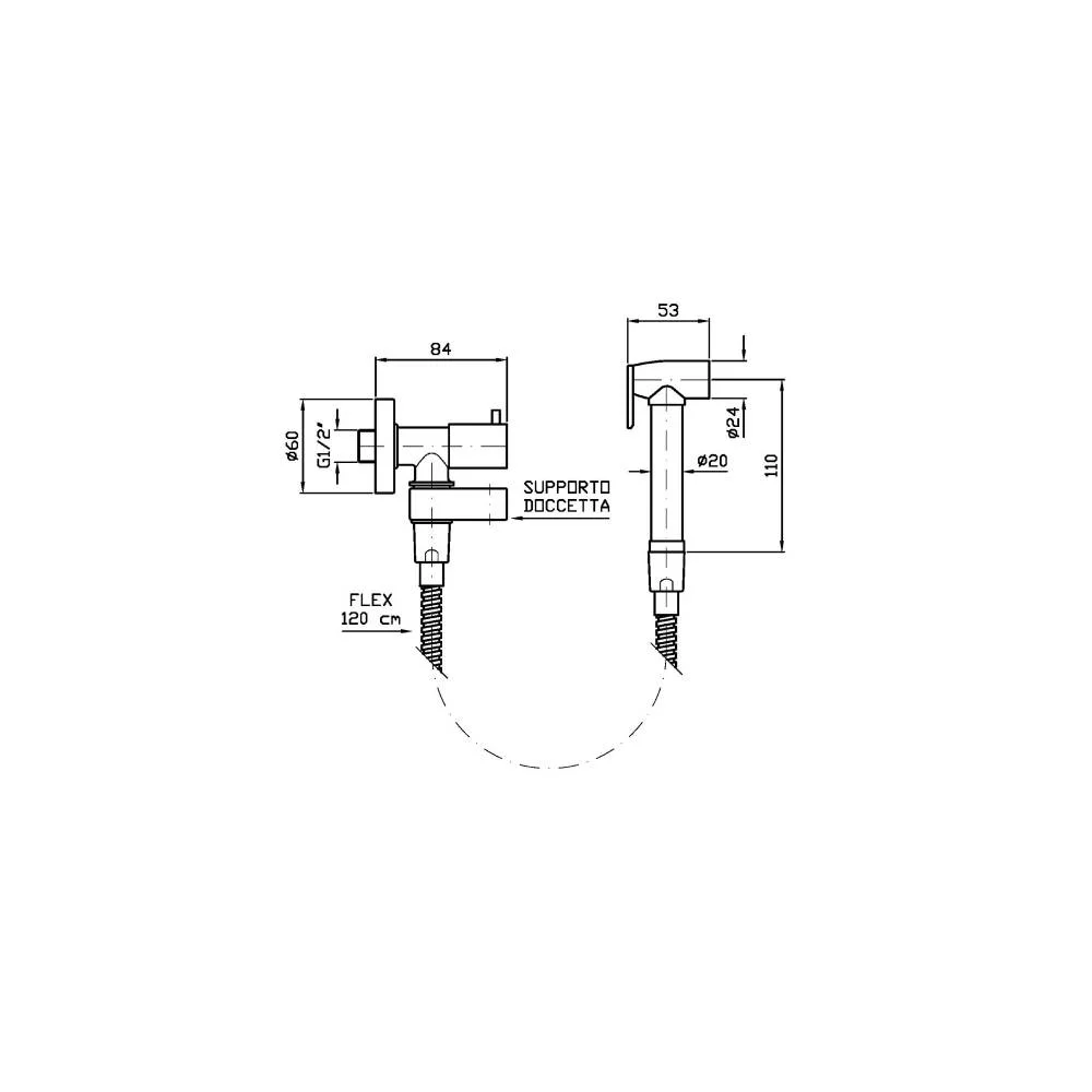 Zucchetti Jingle Shut-Off Tap Z93994