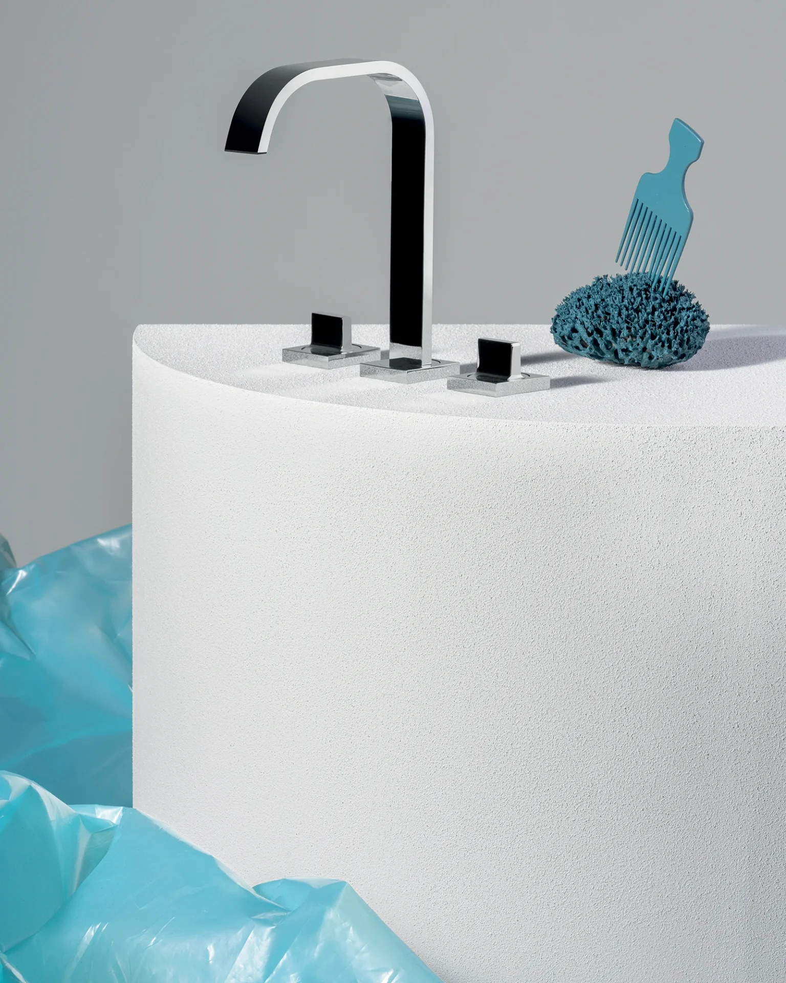 Zucchetti Aguablu 3-Hole Basin Mixer ZA5416