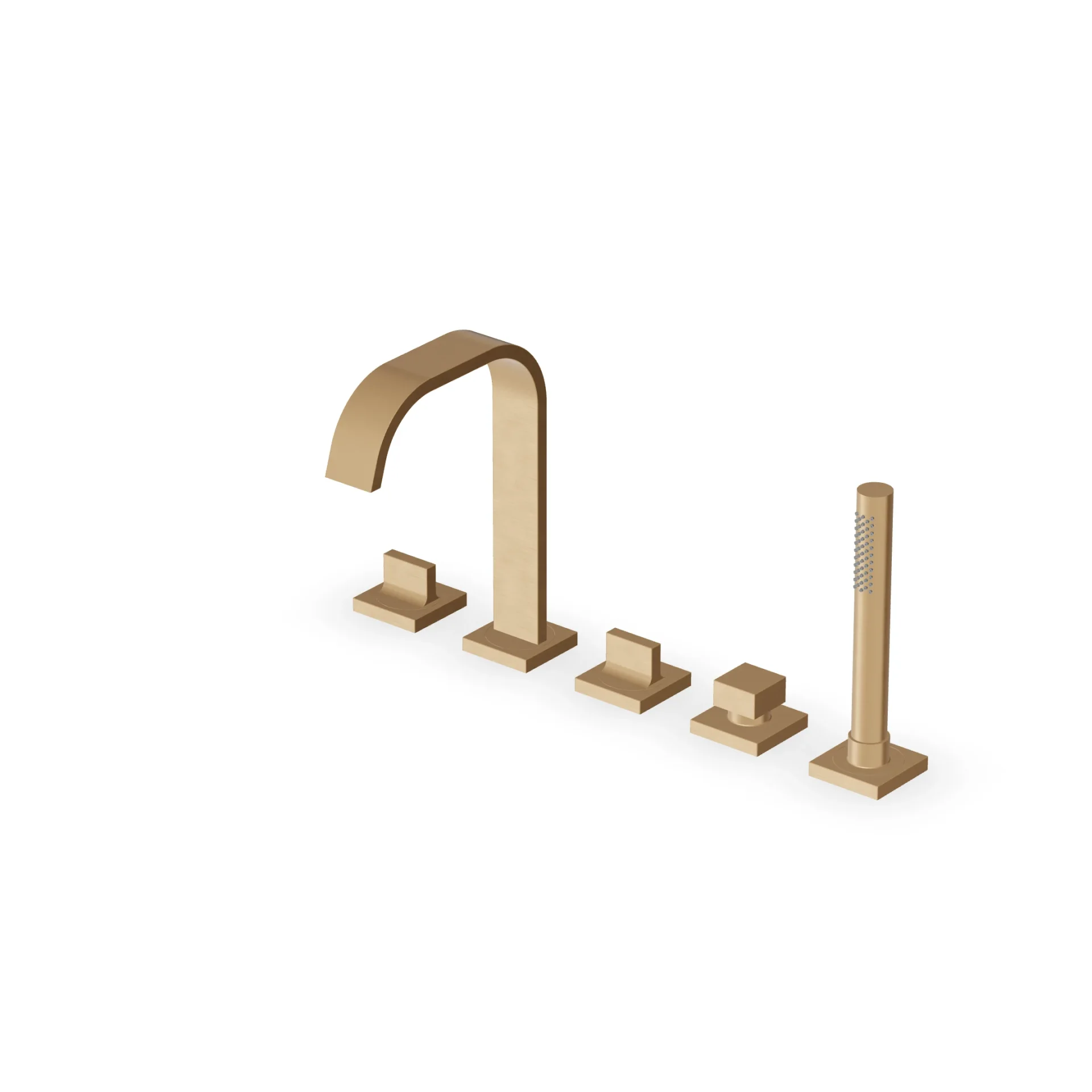 Zucchetti Aguablu Deck Mounted Tub Group ZA5470