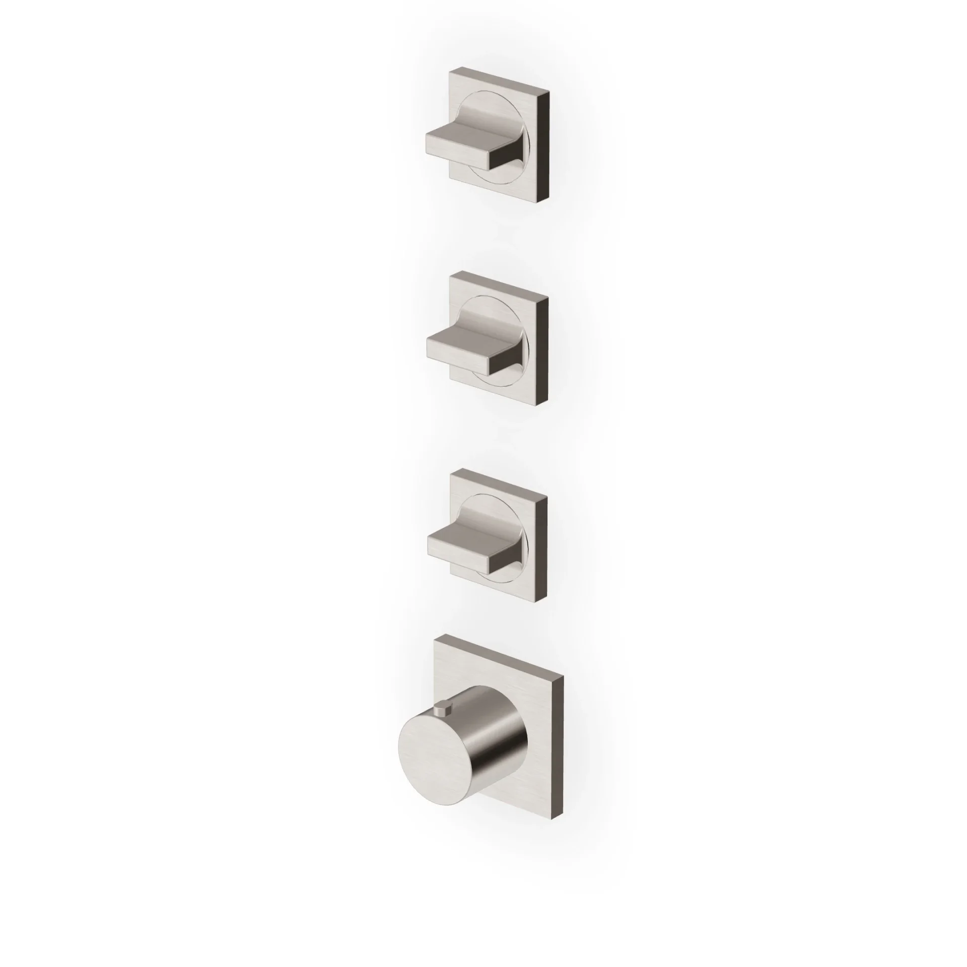 Zucchetti Aguablu Thermostatic Shower with 3 Stop Taps ZA5803