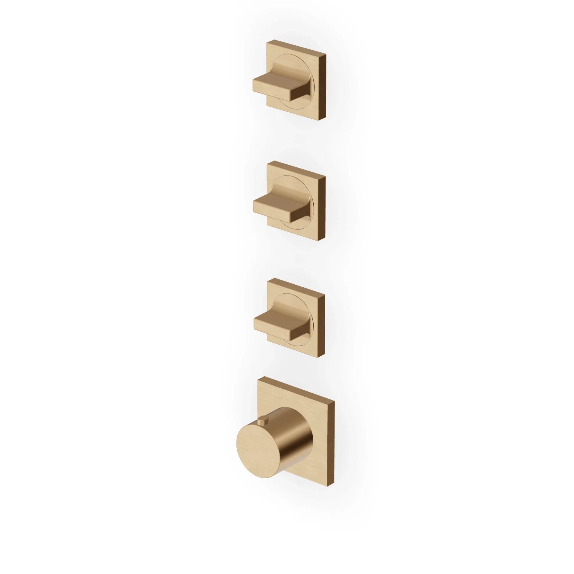 Zucchetti Aguablu Thermostatic Shower with 3 Stop Taps ZA5803