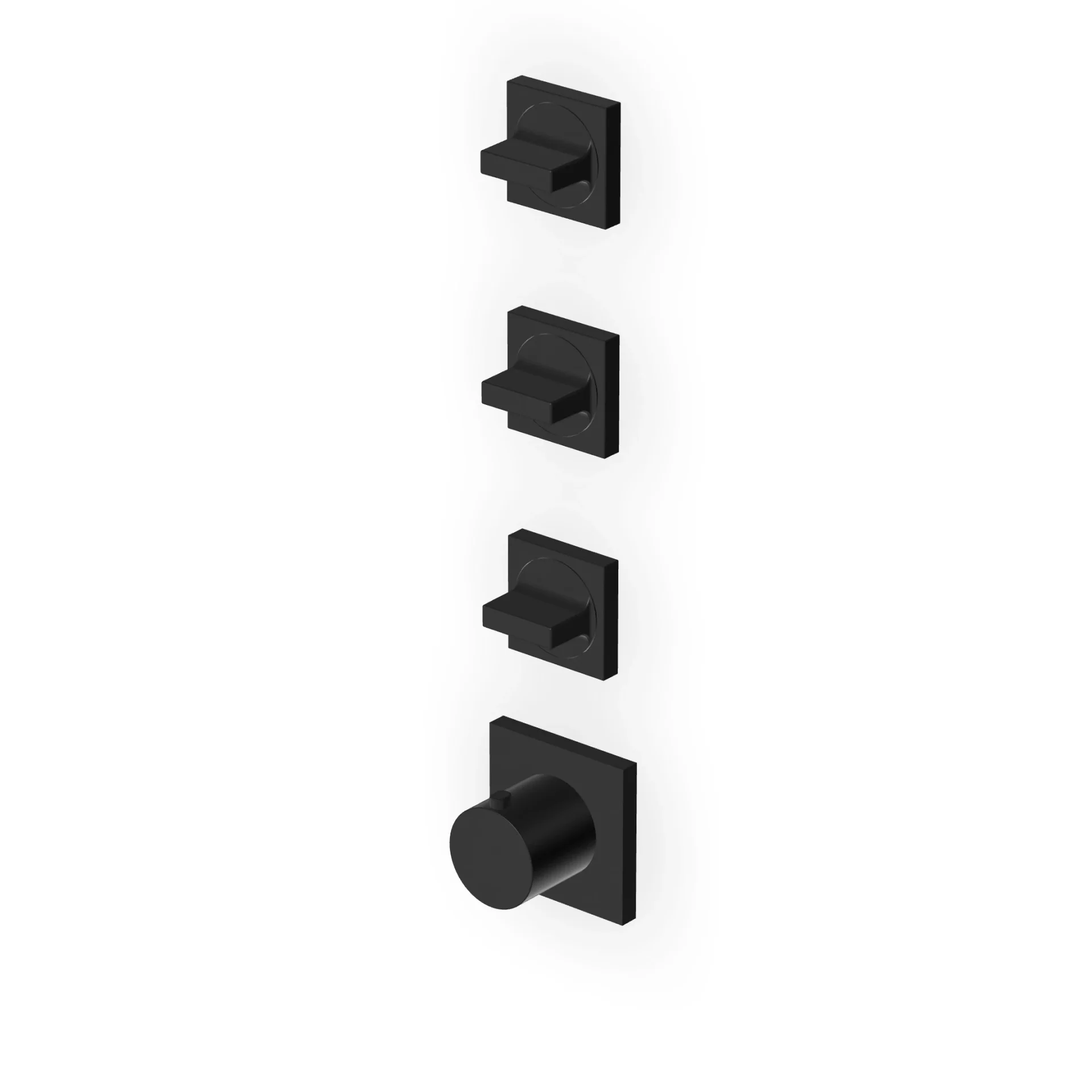 Zucchetti Aguablu Thermostatic Shower with 3 Stop Taps ZA5803