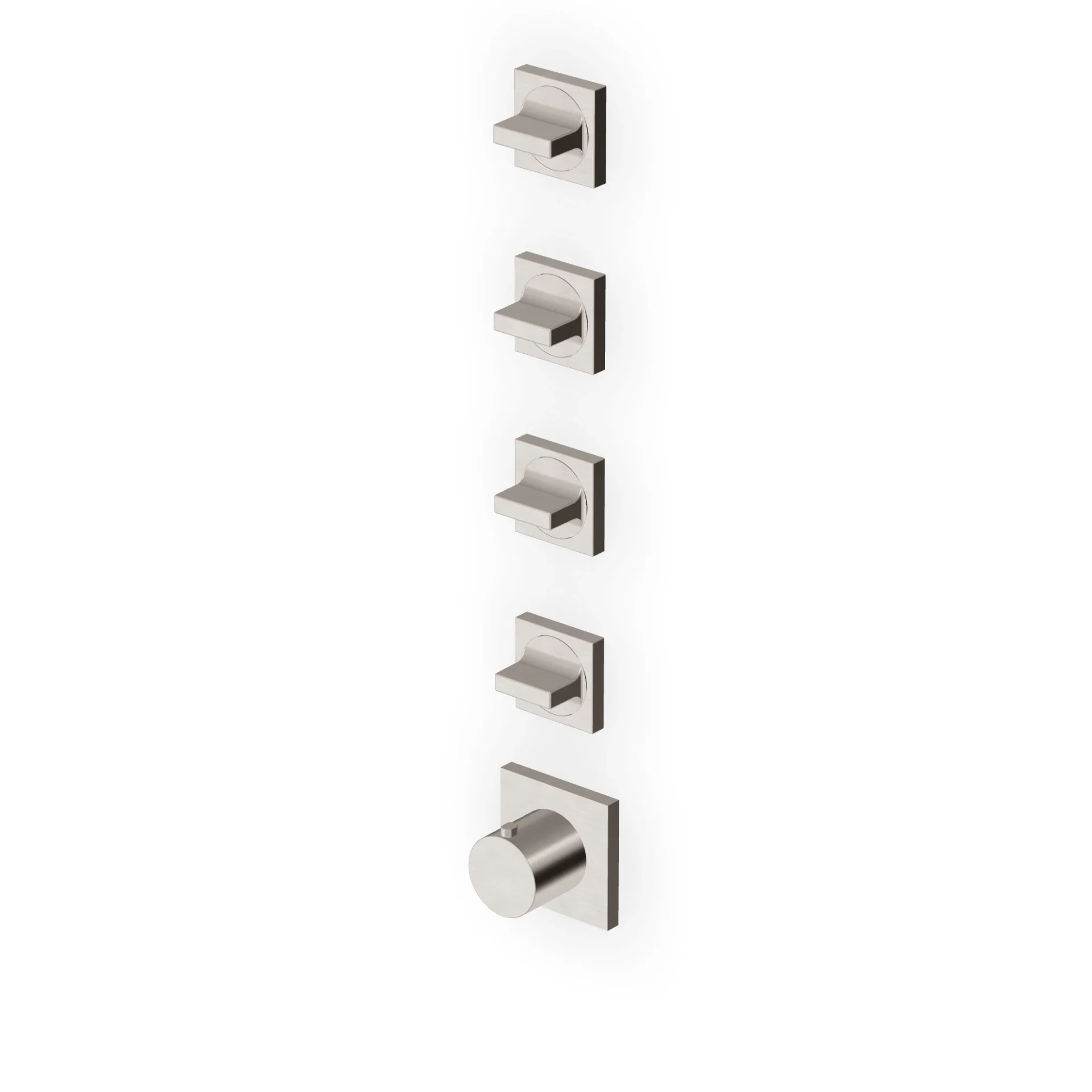 Zucchetti Aguablu Thermostatic Shower with 4 Stop Valves ZA5804