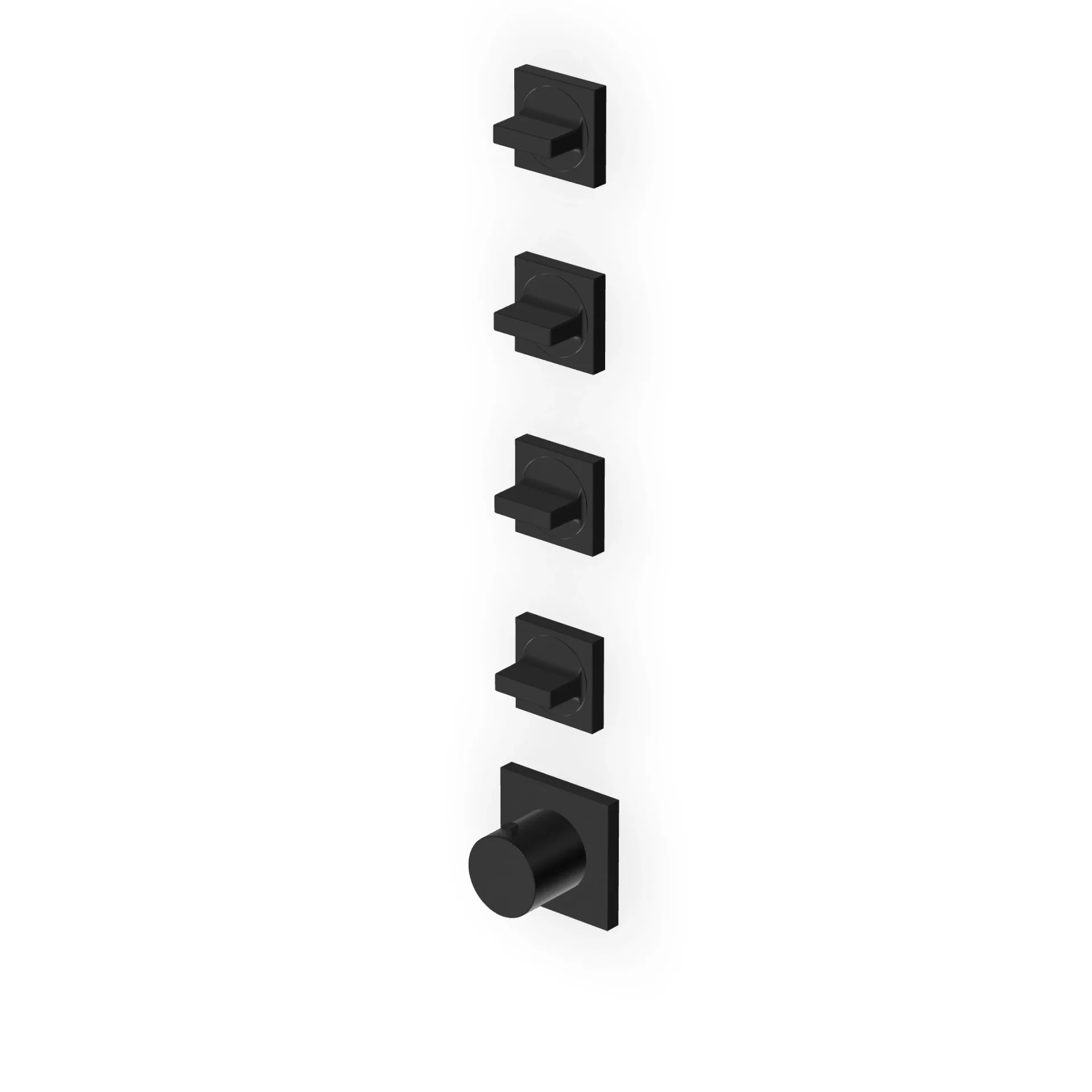 Zucchetti Aguablu Thermostatic Shower with 4 Stop Valves ZA5804