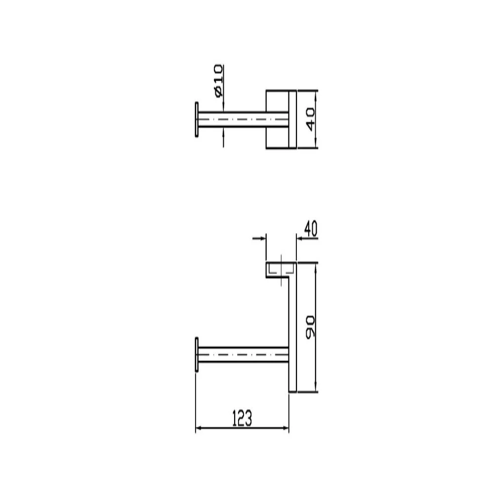 Zucchetti Aguablu Toilet Roll Holder ZAC430