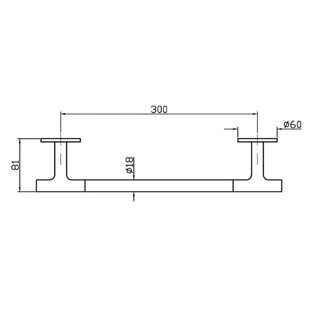 Zucchetti Pan S Towel Holder ZAC620